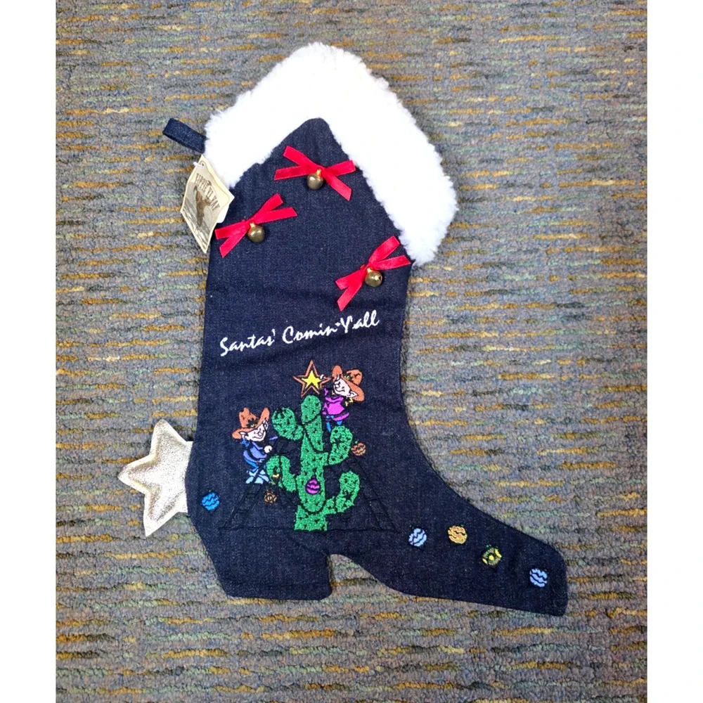 Christmas Stocking by Yippee Yi Yay NEW 15